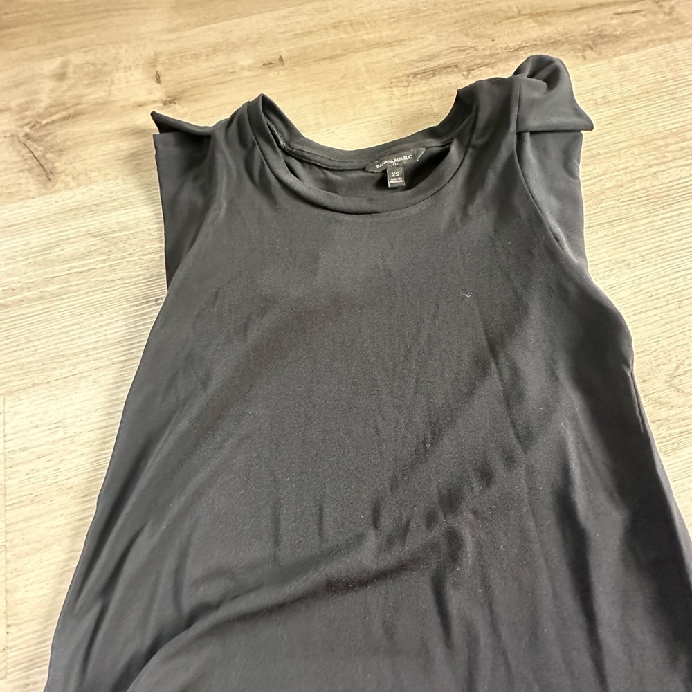 Black shirt new banana republic.